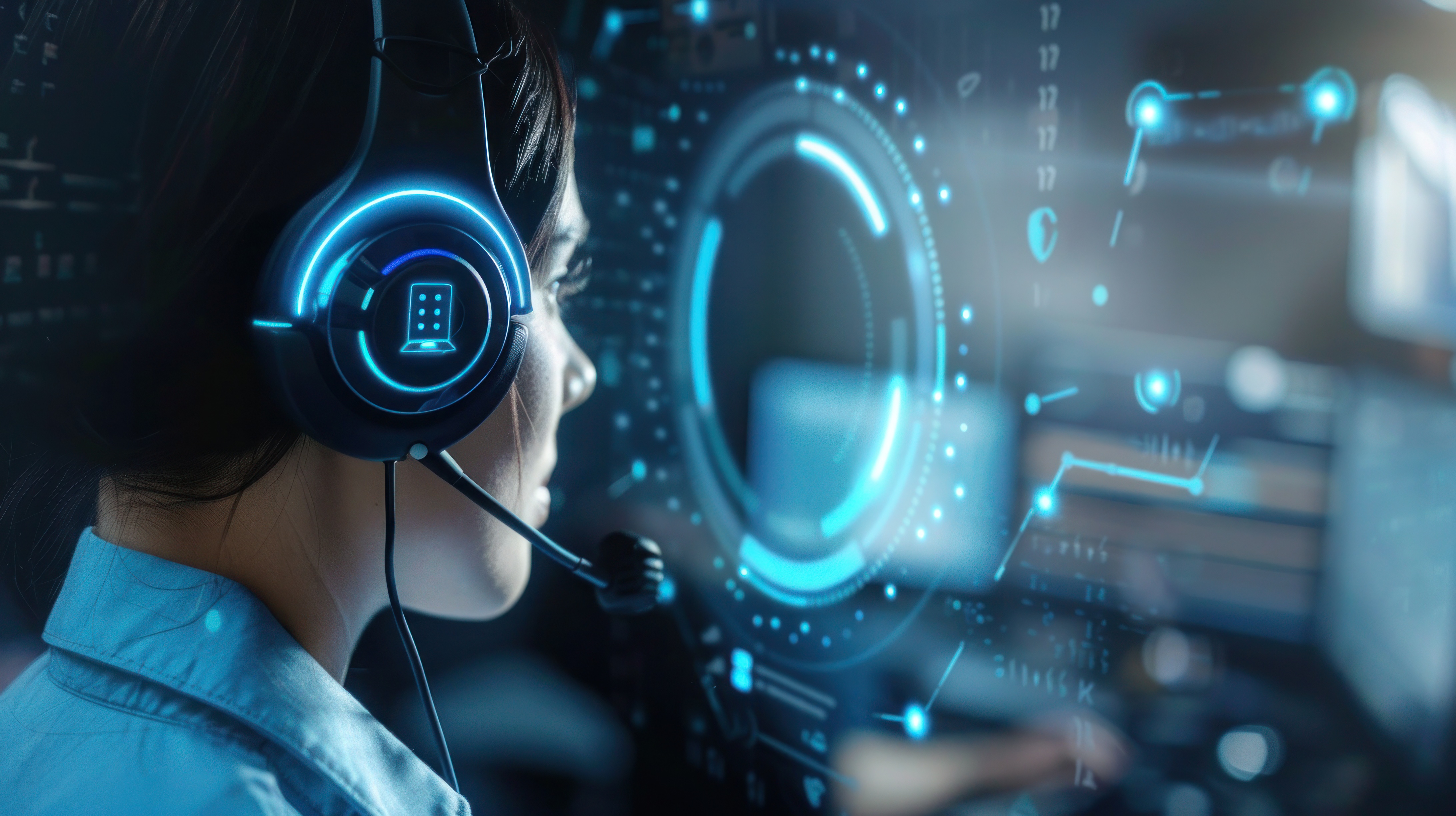 Digital unterstützter Kundenservice mit KI-gestützter Benutzeroberfläche